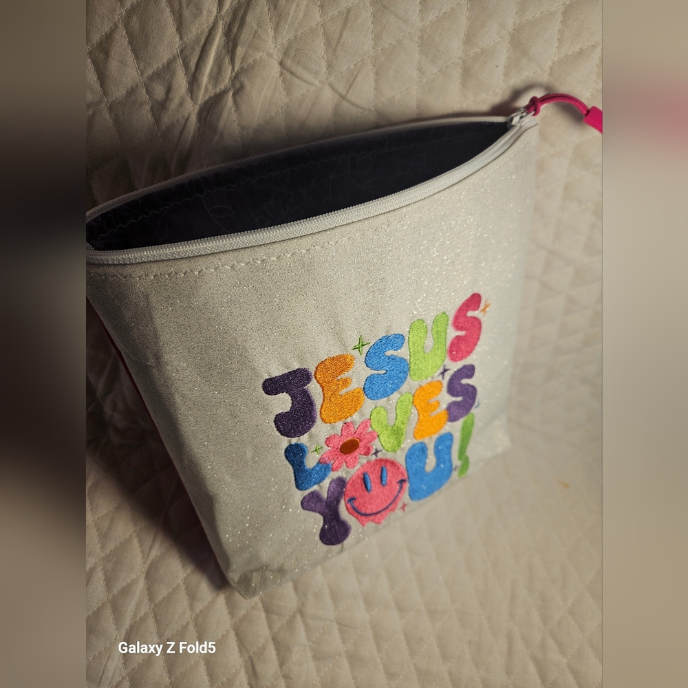 Colorful Graphic Pouch - Picture 2 of 6
